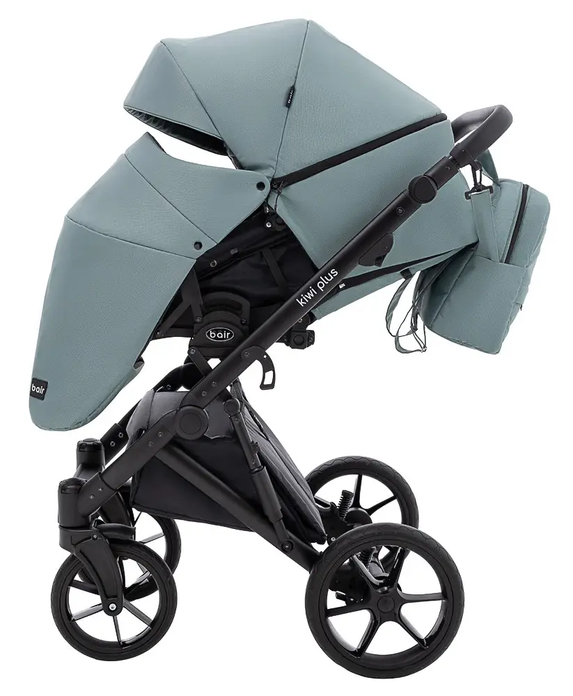 Коляска 2 в 1 Bair Kiwi Plus ECO Soft BKP-028 нефрит